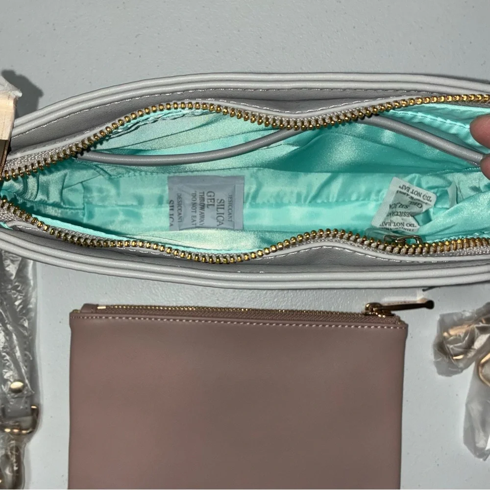 White Elm Ara Convertible Crossbody Bag & Maia Cosmetic Bag - Picture 3 of 6